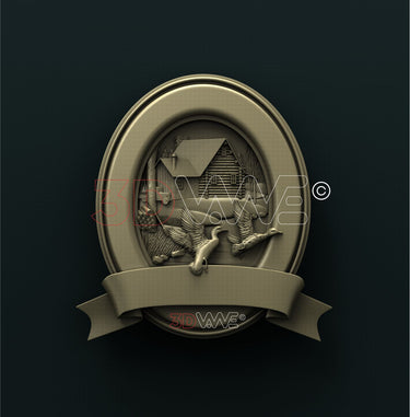 CABIN WELCOME SIGN 3D STL 3DWave